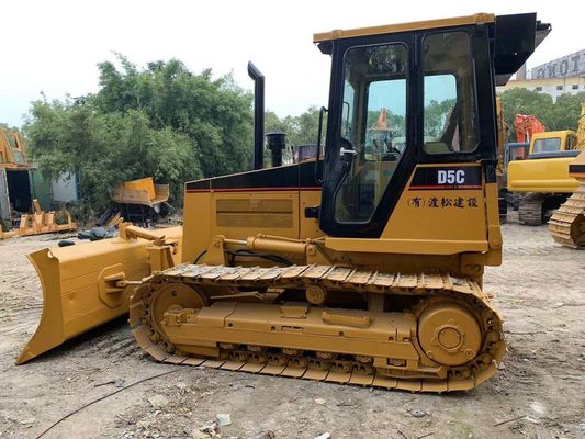 تولدور مینی ژاپنی اصلی Caterpillar D5C XL عملکرد پایدار