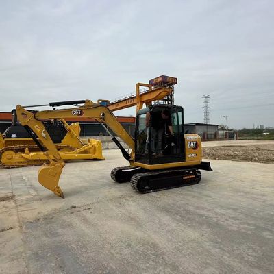 305.5E2 مینی استفاده شده CAT Excavator Caterpillar 303.5E CR عملکرد راحت