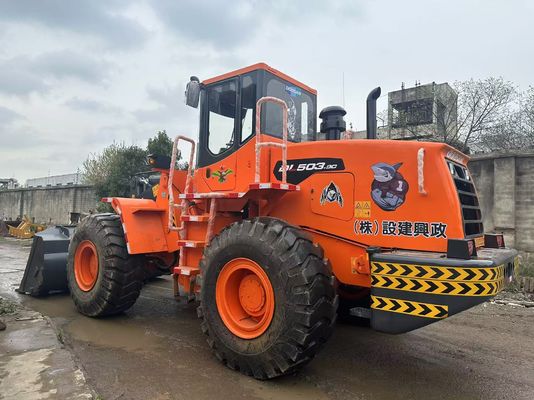 2022 سال استفاده شده چرخ بارگیری Doosan DL503-9C 5 تن چرخ بارگیری قابلیت های گوناگون بالا
