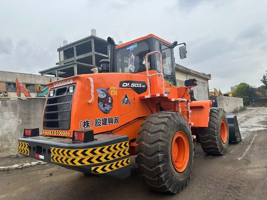 2022 سال استفاده شده چرخ بارگیری Doosan DL503-9C 5 تن چرخ بارگیری قابلیت های گوناگون بالا
