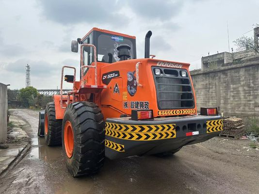 2022 سال استفاده شده چرخ بارگیری Doosan DL503-9C 5 تن چرخ بارگیری قابلیت های گوناگون بالا