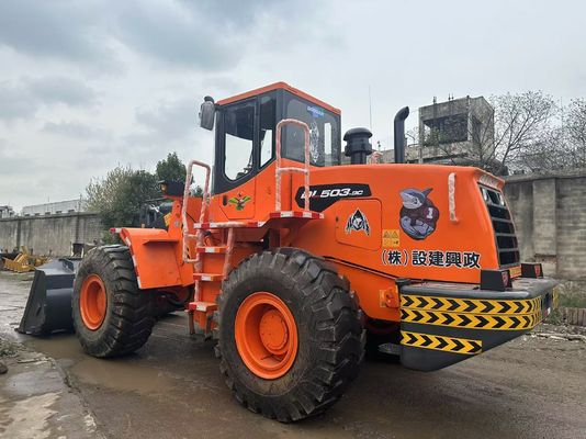 2022 سال استفاده شده چرخ بارگیری Doosan DL503-9C 5 تن چرخ بارگیری قابلیت های گوناگون بالا