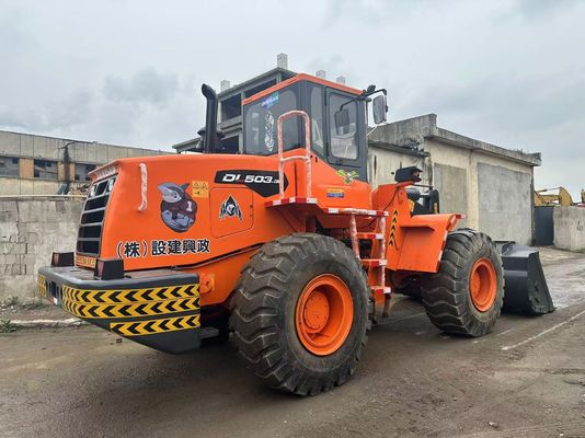 2022 سال استفاده شده چرخ بارگیری Doosan DL503-9C 5 تن چرخ بارگیری قابلیت های گوناگون بالا