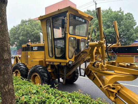 اصل ژاپن 140H Caterpillar موتور درجه بندي شده دست دوم عملیات ایمنی