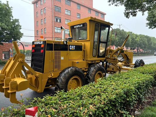 اصل ژاپن 140H Caterpillar موتور درجه بندي شده دست دوم عملیات ایمنی