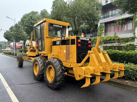 اصل ژاپن 140H Caterpillar موتور درجه بندي شده دست دوم عملیات ایمنی