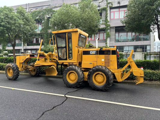 اصل ژاپن 140H Caterpillar موتور درجه بندي شده دست دوم عملیات ایمنی