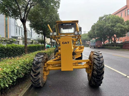 اصل ژاپن 140H Caterpillar موتور درجه بندي شده دست دوم عملیات ایمنی