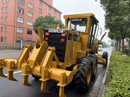 اصل ژاپن 140H Caterpillar موتور درجه بندي شده دست دوم عملیات ایمنی