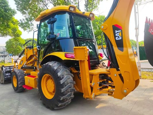 420F استفاده شده Caterpillar Backhoe Loader CAT سرعت بالا انرژی کارآمد