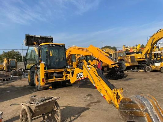 JCB 4CX ECO بارگیری کننده کفپوش دست دوم برای ساخت و ساز