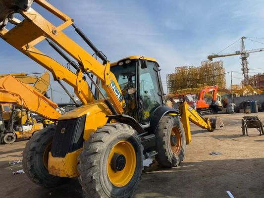 JCB 4CX ECO بارگیری کننده کفپوش دست دوم برای ساخت و ساز