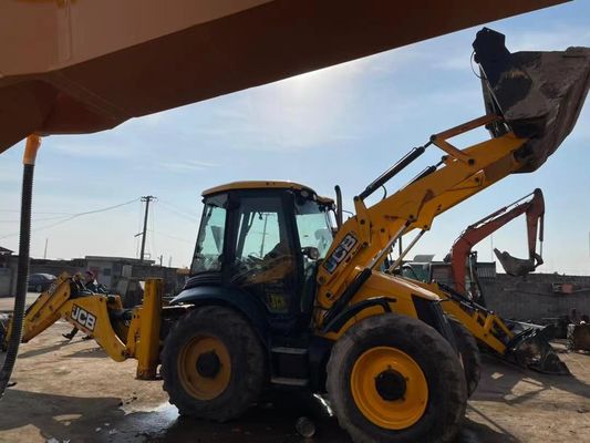 JCB 4CX ECO بارگیری کننده کفپوش دست دوم برای ساخت و ساز