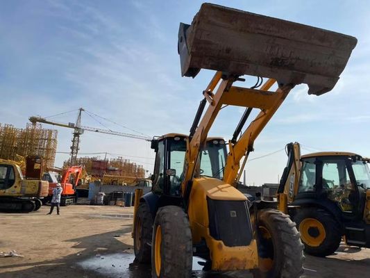 JCB 4CX ECO بارگیری کننده کفپوش دست دوم برای ساخت و ساز