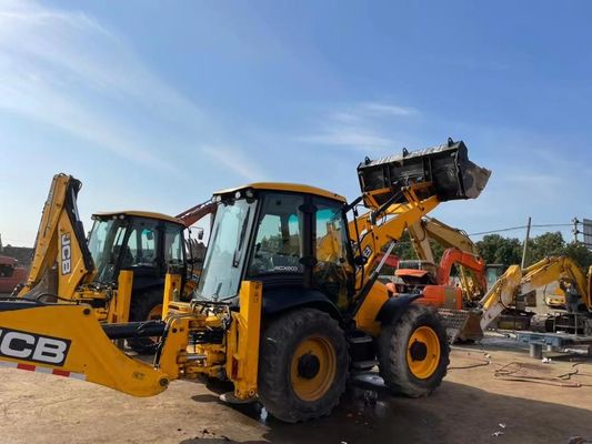 JCB 4CX ECO بارگیری کننده کفپوش دست دوم برای ساخت و ساز