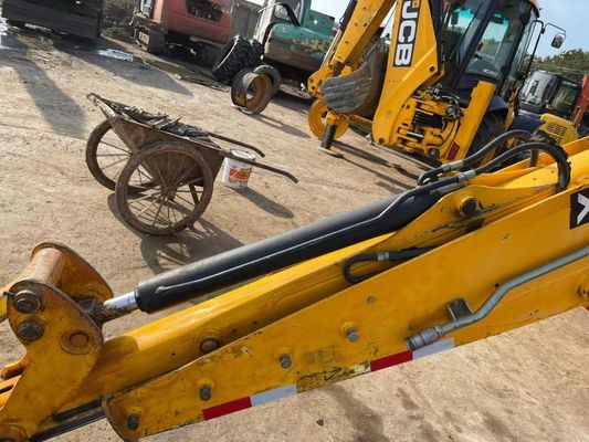 JCB 4CX ECO بارگیری کننده کفپوش دست دوم برای ساخت و ساز