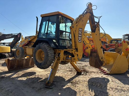 کارایی بالا USA بارگیری کننده باکو استفاده شده 310SE John Deere بارگیری کننده باکو