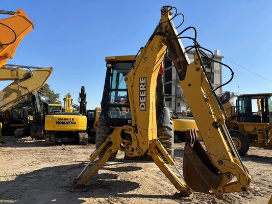 کارایی بالا USA بارگیری کننده باکو استفاده شده 310SE John Deere بارگیری کننده باکو