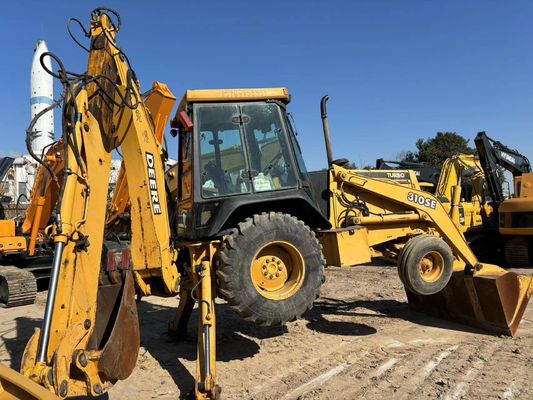 کارایی بالا USA بارگیری کننده باکو استفاده شده 310SE John Deere بارگیری کننده باکو