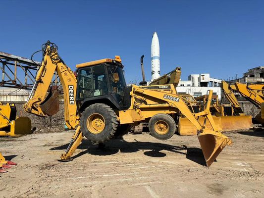 کارایی بالا USA بارگیری کننده باکو استفاده شده 310SE John Deere بارگیری کننده باکو