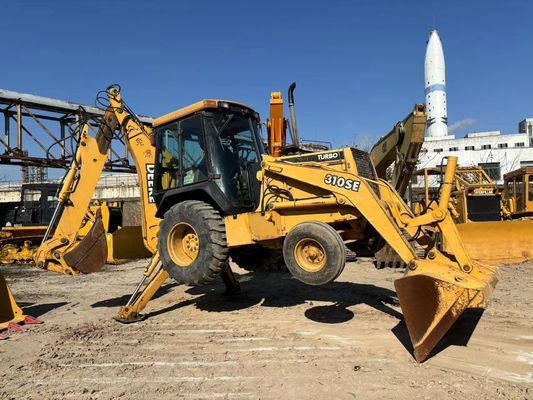 کارایی بالا USA بارگیری کننده باکو استفاده شده 310SE John Deere بارگیری کننده باکو