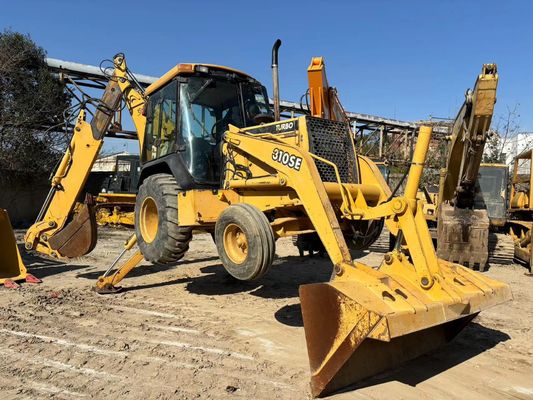 کارایی بالا USA بارگیری کننده باکو استفاده شده 310SE John Deere بارگیری کننده باکو