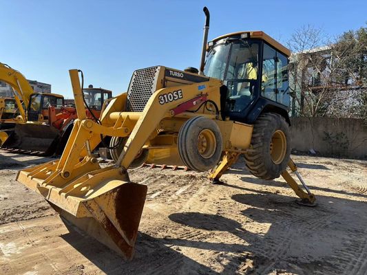 کارایی بالا USA بارگیری کننده باکو استفاده شده 310SE John Deere بارگیری کننده باکو