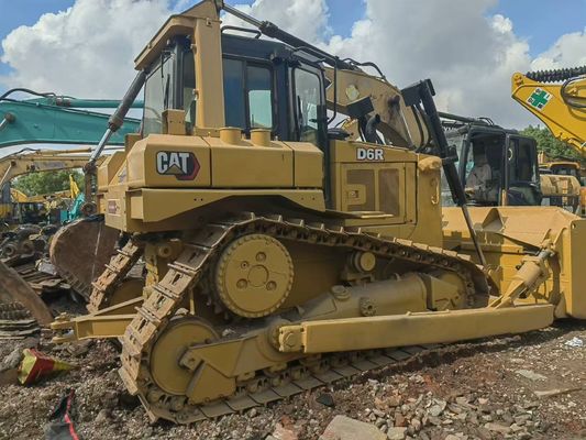 ژاپنی اصلی دید استفاده شده کرولر بولدوزر عملیات ایمنی CAT D6R LGP Dozer