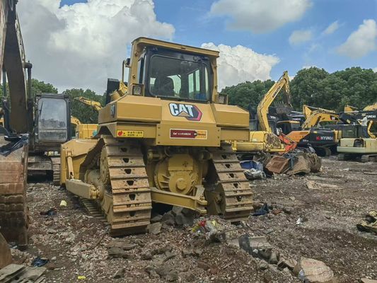 ژاپنی اصلی دید استفاده شده کرولر بولدوزر عملیات ایمنی CAT D6R LGP Dozer