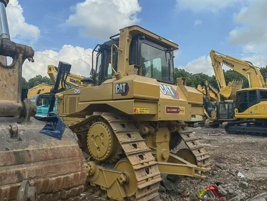 ژاپنی اصلی دید استفاده شده کرولر بولدوزر عملیات ایمنی CAT D6R LGP Dozer
