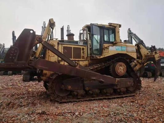 رنگ اصلی D8R LGP استفاده شده Caterpillar بلدوزر با ریپر هیدرولیک