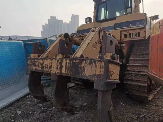 رنگ اصلی D8R LGP استفاده شده Caterpillar بلدوزر با ریپر هیدرولیک