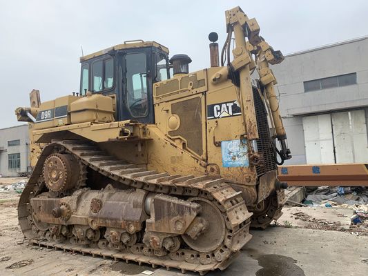 استفاده شده Caterpillar D9R LGP Crawler نصب Dozer رنگ اصلی برای معدن