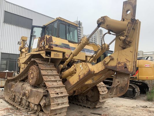 استفاده شده Caterpillar D9R LGP Crawler نصب Dozer رنگ اصلی برای معدن