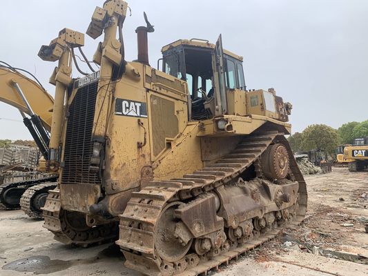 استفاده شده Caterpillar D9R LGP Crawler نصب Dozer رنگ اصلی برای معدن