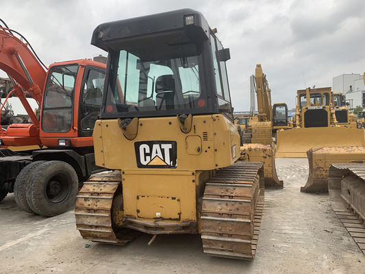 6 راه تیغه استفاده شده خزنده نصب بلدوزر Caterpillar D5K XL رنگ اصلی