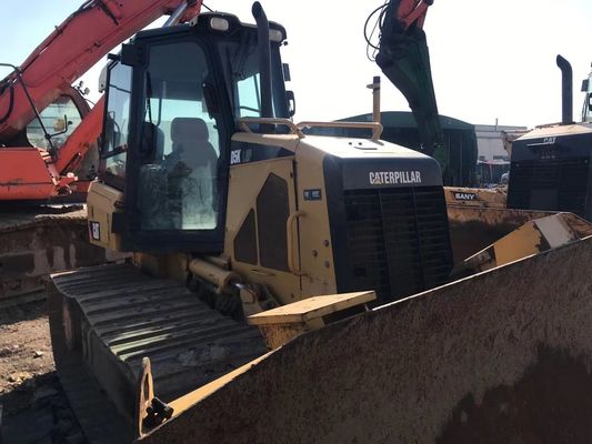 کفش های گسترده استفاده شده در مسیر کراسلر بولدوزر Caterpillar D5K LGP بولدوزر دست دوم