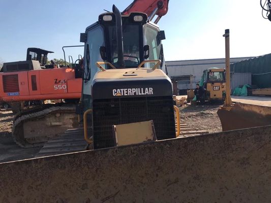 کفش های گسترده استفاده شده در مسیر کراسلر بولدوزر Caterpillar D5K LGP بولدوزر دست دوم