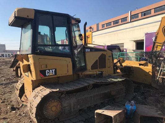 کفش های گسترده استفاده شده در مسیر کراسلر بولدوزر Caterpillar D5K LGP بولدوزر دست دوم
