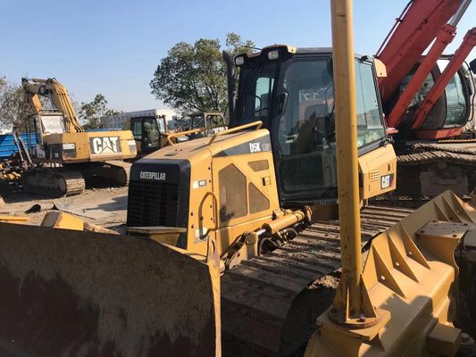 کفش های گسترده استفاده شده در مسیر کراسلر بولدوزر Caterpillar D5K LGP بولدوزر دست دوم