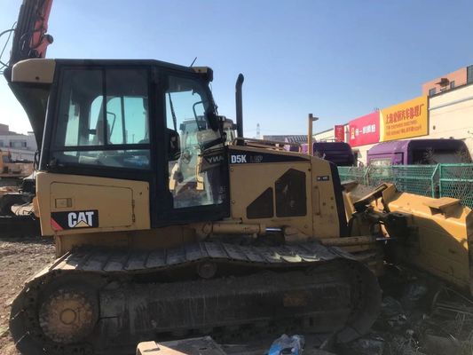 کفش های گسترده استفاده شده در مسیر کراسلر بولدوزر Caterpillar D5K LGP بولدوزر دست دوم