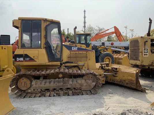 D4G LGP استفاده شده Caterpillar بولدوزر دقت بالا صرفه جویی در انرژی برای ساخت و ساز