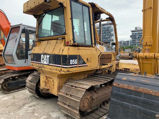 ژاپنی اصلی D5G LGP استفاده شده Caterpillar بلدوزر عملکرد پایدار کارایی سوخت