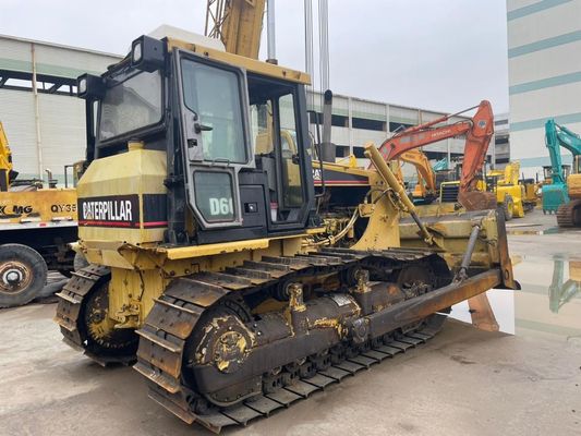 6 راه تیغه استفاده شده D6G Caterpillar Dozer Caterpillar کوچک استفاده شده CAT بولدوزر