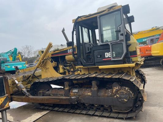 6 راه تیغه استفاده شده D6G Caterpillar Dozer Caterpillar کوچک استفاده شده CAT بولدوزر