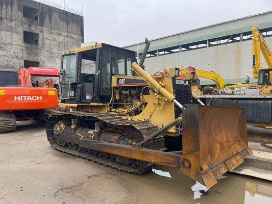 6 راه تیغه استفاده شده D6G Caterpillar Dozer Caterpillar کوچک استفاده شده CAT بولدوزر