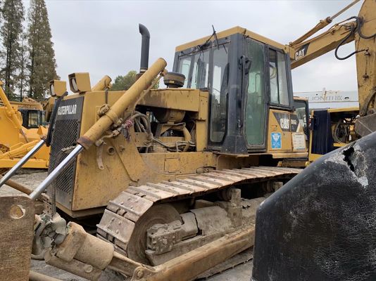 Caterpillar D6G2 XL استفاده شده بولدوزر کشنده 6 راه تیغه بلدوزر دست دوم