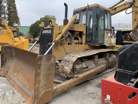 Caterpillar D6G2 XL استفاده شده بولدوزر کشنده 6 راه تیغه بلدوزر دست دوم