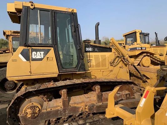 Caterpillar D6G2 XL استفاده شده بولدوزر کشنده 6 راه تیغه بلدوزر دست دوم