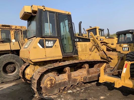 Caterpillar D6G2 XL استفاده شده بولدوزر کشنده 6 راه تیغه بلدوزر دست دوم
